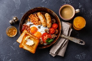 British fry-up
